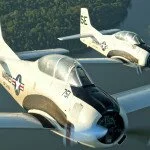 North American T-28B Trojans Hixson Museum of Flight